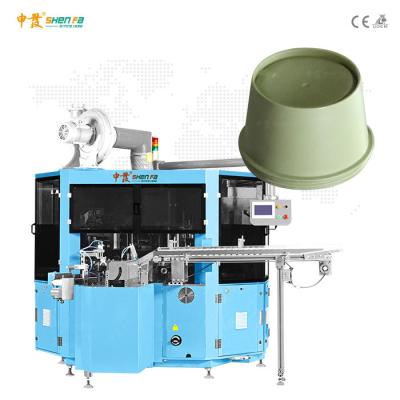 China LED Curing Two Colors Silk Screen Printing Machine For Jars for sale