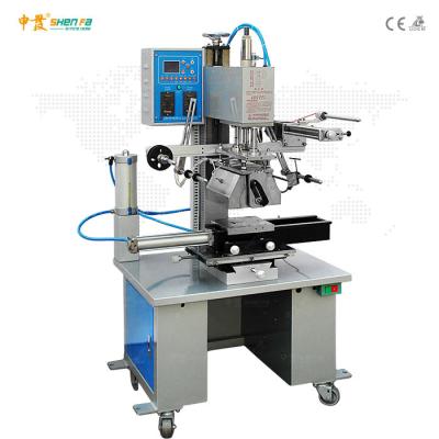 China Glass Bottle Semi Automatic Foil Hot Stamping Machine 15pcs/min for sale