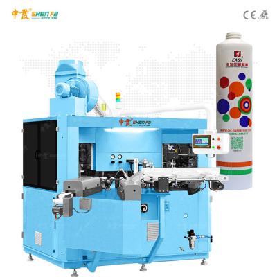 China PE Tube Varnishing Five Colors Automatic Screen Printing Machine for sale