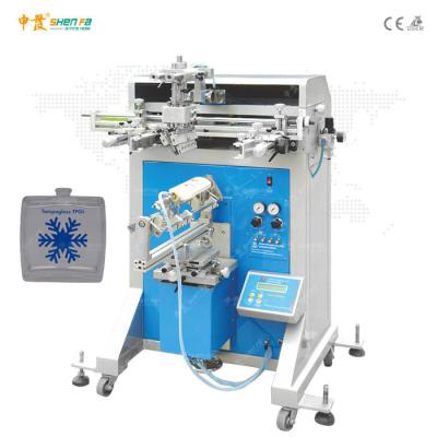 China 220V Semi Automatic Screen Printer Glass Bottle Screen Printing Machine for sale