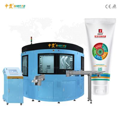 China Fully Automatic Screen Printing Machine 6 Color 6 Station Servo Screen Printer For Bottle for sale