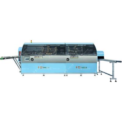 China Multi Color Automatic Screen Printing Machine For Cylindrical Round Oval Cone Bottle for sale