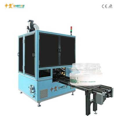 China 60pcs / Minute High Accuracy Silk Screen Printing Machine Automatic Servo UV Curing For Jars for sale