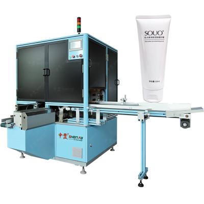 China Impressora cosmética macia automática completa do tubo da máquina de impressão da tela à venda