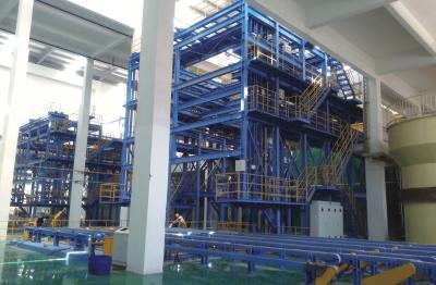 China Automated Vertical Anodizing Line With Manaul Racking System for sale