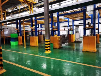 China 380V Aluminium Anodizing Line 750T/Month Manual Racking System for sale