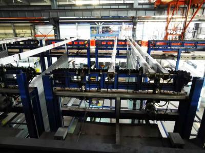 China 220V 50HZ Automated Anodizing Line With 12500mm Max Profile Length for sale