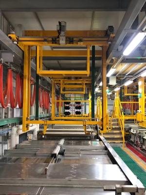 China 650 Ton Automated Anodizing Line Aluminum Automatic Control System for sale