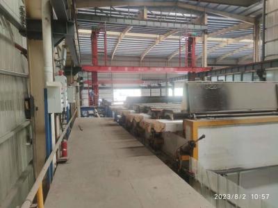 China 380V - 415V Anodizing Production Line Manual 200T/Month Output for sale