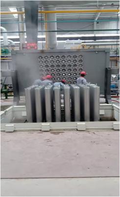 中国 380V - 415V投げる生産ライン30Tのアルミニウム鋼片の鋳造ライン 販売のため