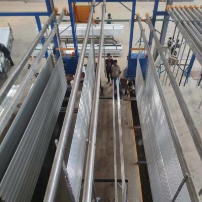 China 2500T/m Environmentally Friendly Manual Anodizing Production Line for sale