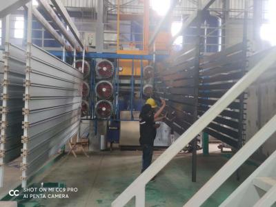 China 2000T/mes Producción mínima de residuos Línea de producción de anodización en venta