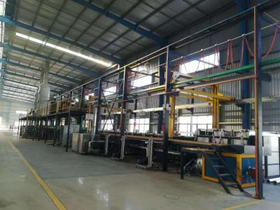 China 150 T/mês Linha de produção de oxidação horizontal semiautomática à venda