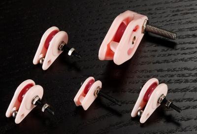 China Altos accesorios de cerámica resistentes del tensor de la bobina de bobina de la guía del rodillo en venta