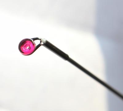 China Ruby Coil Winding Tensioner Porcelain Eyelet Transparent Glass Fiber Tension Rod for sale
