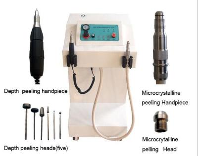 China Good Crystal And Diamond Microdermabrasion Machine For Acne prone skin , Blackhead  Whitehead for sale