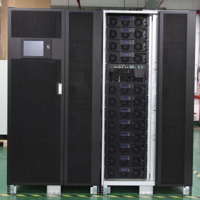 China el sistema de alimentación ininterrumpida elegante 1200kVA para los sectores de las TIC y de las telecomunicaciones, tipo del estante de N+X modular sube en venta