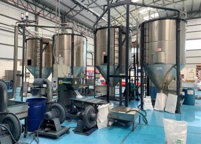 China Big Volume Plastic Resin Mixer Blender Machine Vertical Type For Mixing Plastic Material for sale