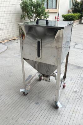 China 80L - compartimiento de acero inoxidable del tanque de almacenamiento 1000L para almacenar de la pelotilla de la resina plástica en venta