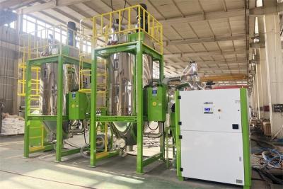 中国 200 - 1000kg PET Plastic Crystallizer Dryer With Safety Interlock And Automatic Cleaning 販売のため