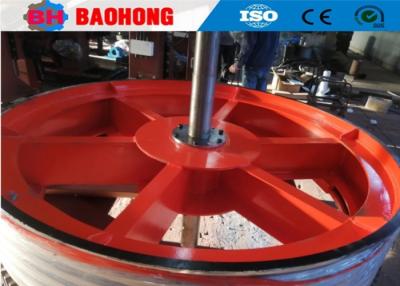 China Wire Cable Machine Accessories Wheel Type Capstan Cable Puller for sale