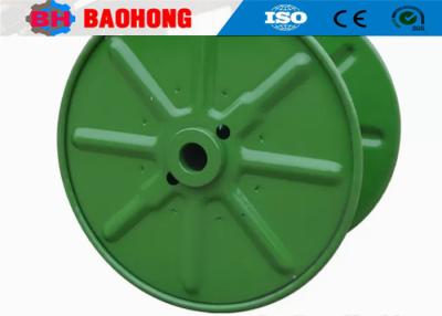 China Plastic Corrugated Stainless Steel Wire Bobbin  Single Layer for sale