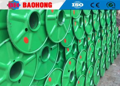 China Corrugate Steel Cable Reel Spool Bobbin For Stranding Machine for sale