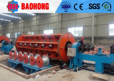 China Máquina rígida 12+18+24 de la fabricación de cables del alambre de Strander para el carrete de 630 milímetros en venta