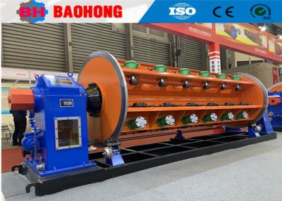 China Wire and Cable Floor Loading Rigid type Stranding Machine With 710mm Bobbin for sale