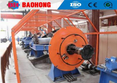 China Copper And Steel Wire Cable Skip Type Stranding Machine Galvanized Steel Strand for sale