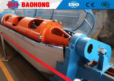 China Cable Making Equipment Copper Wire Tubular Stranding Machine  With Back Twisting for sale