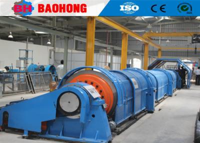 China 7 Wires Tubular Type Stranding Machine With Back Twist 630 500 400  Bobbin for sale