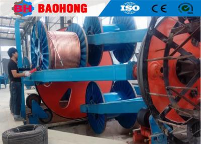 China Tipo máquina 800m m de la cuna del desarme del cable eléctrico que trenzan en venta