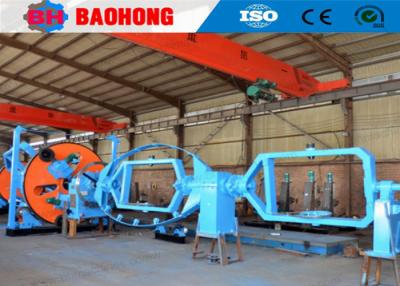 China control del PLC de la máquina de encalladura del desarme del cable de alambre de la echada de 800m m en venta