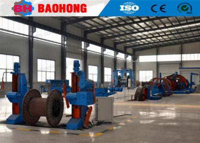 China Al Wire Laying Up Machine Cable Making Equipment Retreat Spiralling for sale