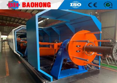 China fio de 500mm Bobbin Skip Stranding Machine Copper que torce a máquina à venda