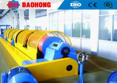 China OD 7mm Electrical Wire Tubular Stranding Machine Pneumatical Clamping for sale
