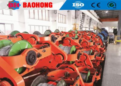 China Copper Aluminum Cable Twister Machine With Steel Wire Armouring for sale