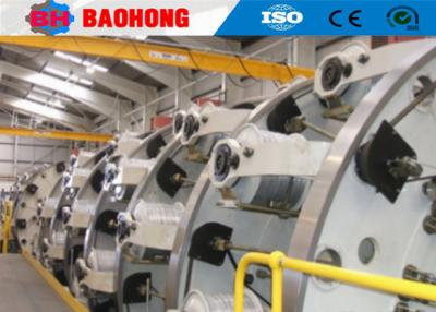 China Cradle type Wire Rope Cable Armouring Machine 630 Steel for sale