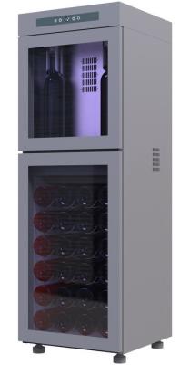 China Wine refrigerator with double vaccum pumps research and development from Chinese product design company for sale