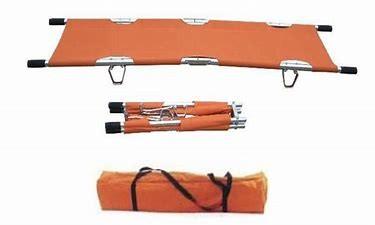 China Low Price Aluminum Alloy Foldaway Ambulance Collapsible Stretcher For Emergency Rescue for sale