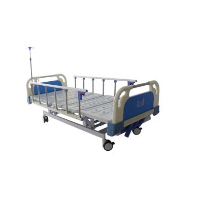 China 3 Function Heavy Duty Manual Hospital Beds 80 Deg For Patient Nursing for sale