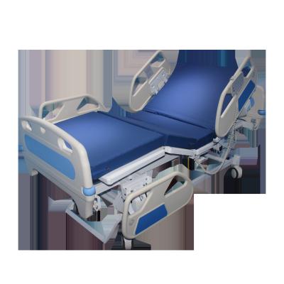 China Metal 0.85M 240kgs Adjustable Electric Hospital Bed  For Patient Single Crank For Home And ICU Use for sale