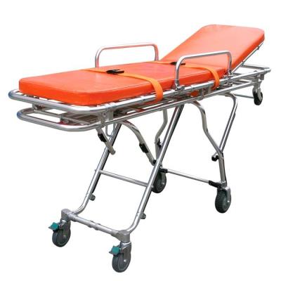 China Automatic Loading Transfer Hydraulic Patient Transport Bed Ambulance Stretcher Dimensions Emergency Stretcher pictures for sale