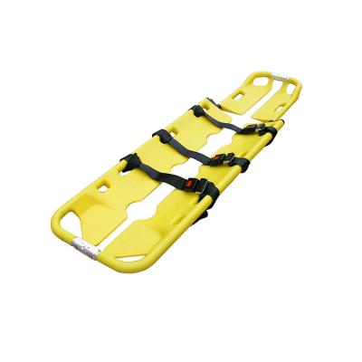 China Class I HDPE Folding ABS  Plastic Scoop Stretcher Used With X-Ray for sale