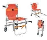 China Emergency Aluminum Alloy Stair Chair Stretcher Evacuation Foldaway Lifting Wheelchair Te koop