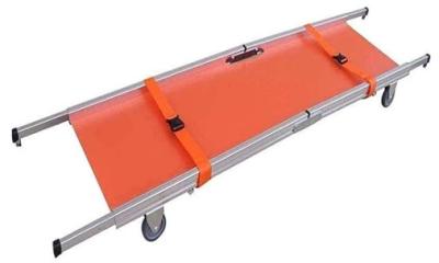 China Medical Foldaway Hospital Stretcher Portable Ambulance 230*17*55 Cm for sale