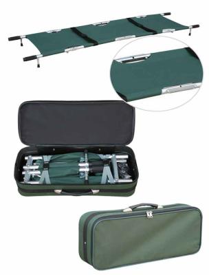 China 4 Folding Medical Stretcher 214 X 55 X 12cm 159kg For Emergency Rescue for sale