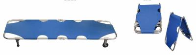 China 20CM 50CM Ambulance Scoop Folding Medical Stretcher Small Wheels For Hospital for sale