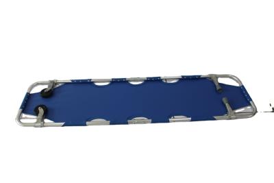 China 120CM Portable Ambulance Folding Scoop Stretcher For Rescue Transfer for sale